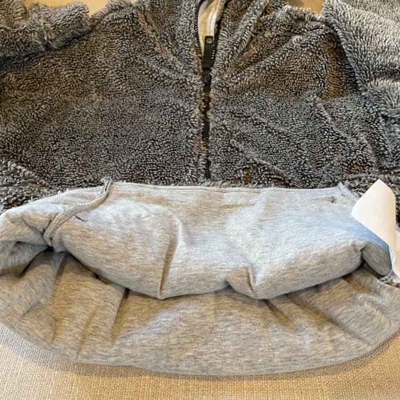 Women’s Prana Permafrost 1/2 Zip Grey XS Cozy Chunky - Picture 9 of 10